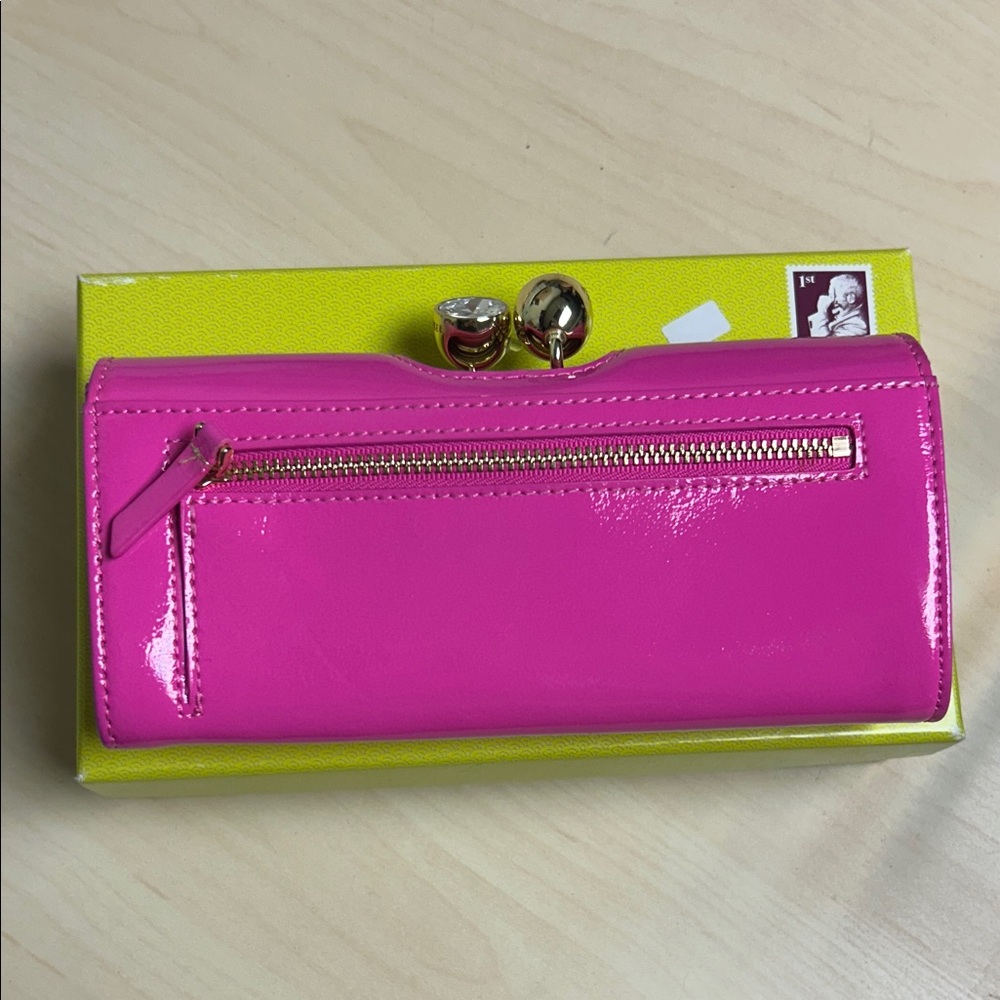 Ted Baker Fuchsia Wallet - Picture 3 of 4